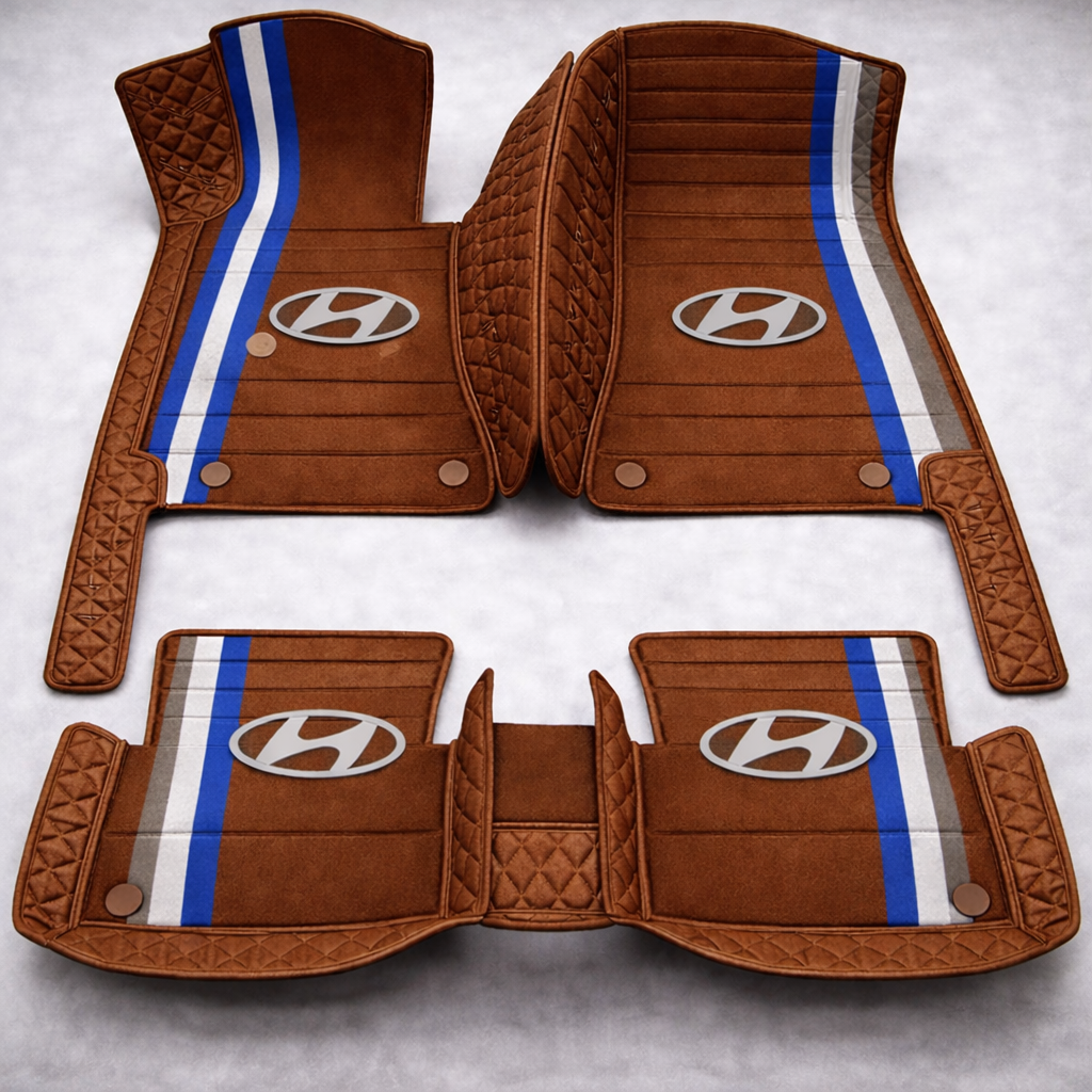 Set de covorașe auto premium, finisaj din piele – curățenie și eleganță în fiecare zi