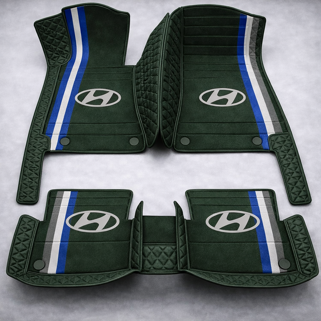 Set de covorașe auto premium, finisaj din piele – curățenie și eleganță în fiecare zi