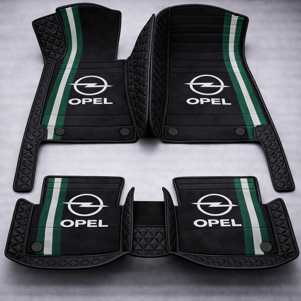 Set de covorașe auto premium, finisaj din piele – curățenie și eleganță în fiecare zi