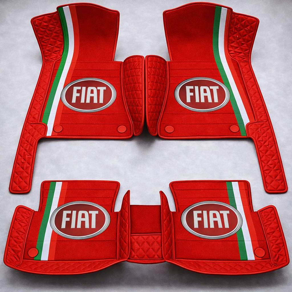 Set de covorașe auto premium, finisaj din piele – curățenie și eleganță în fiecare zi