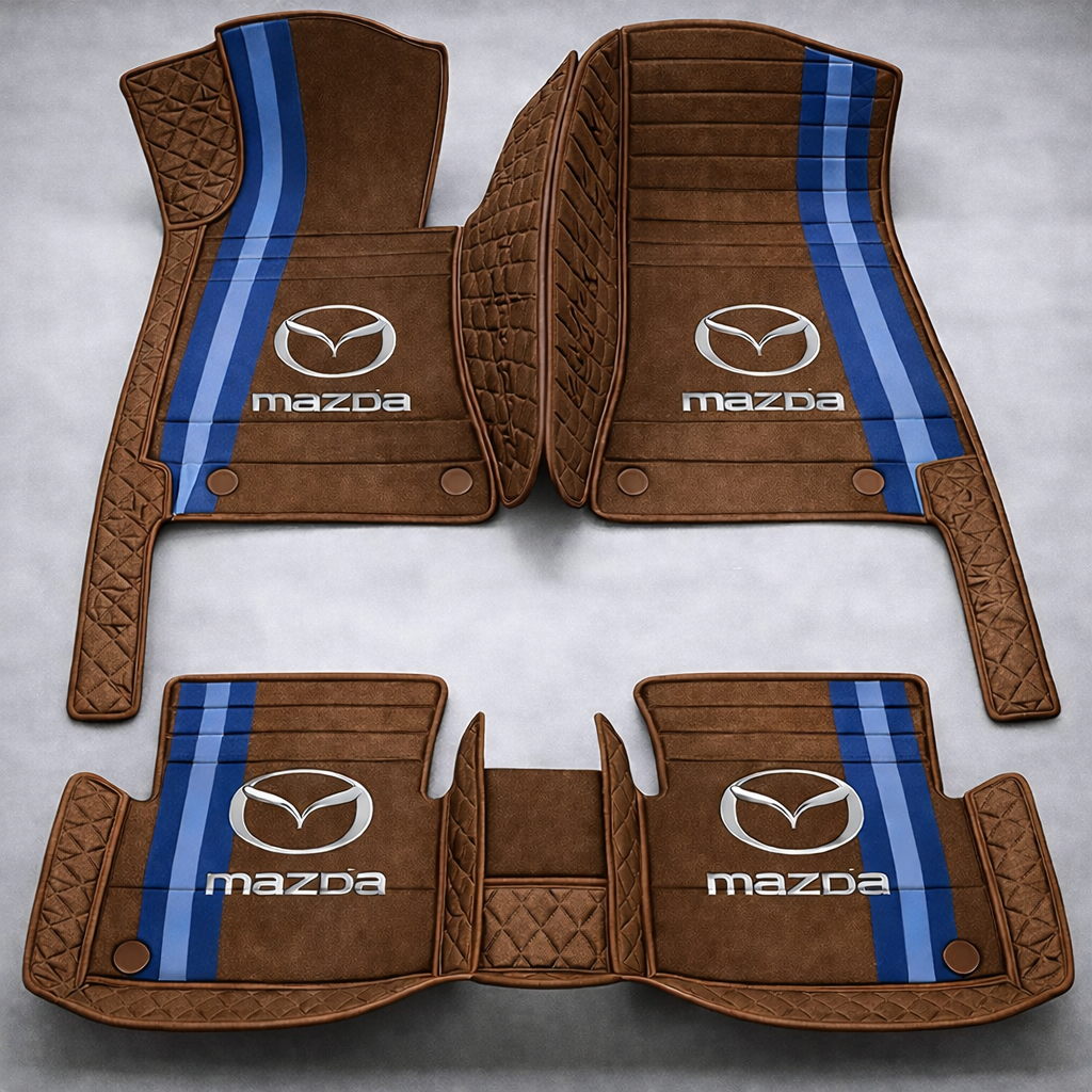 Set de covorașe auto premium, finisaj din piele – curățenie și eleganță în fiecare zi