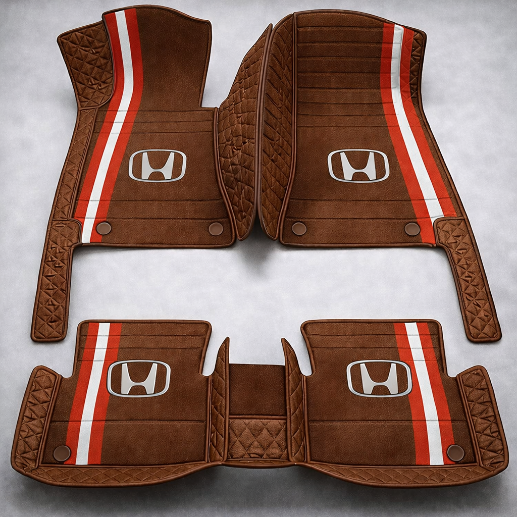 Set de covorașe auto premium, finisaj din piele – curățenie și eleganță în fiecare zi