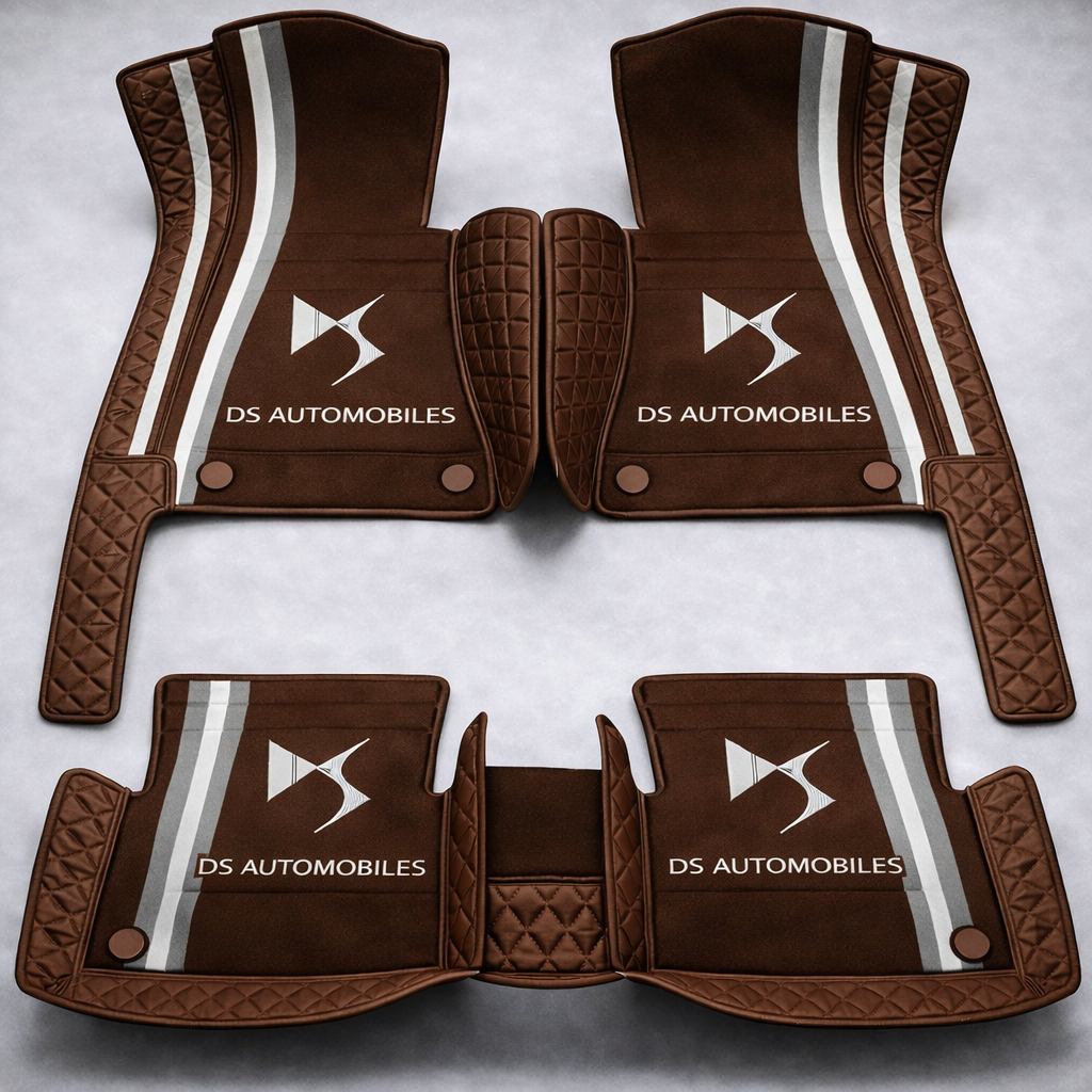 Set de covorașe auto premium, finisaj din piele – curățenie și eleganță în fiecare zi