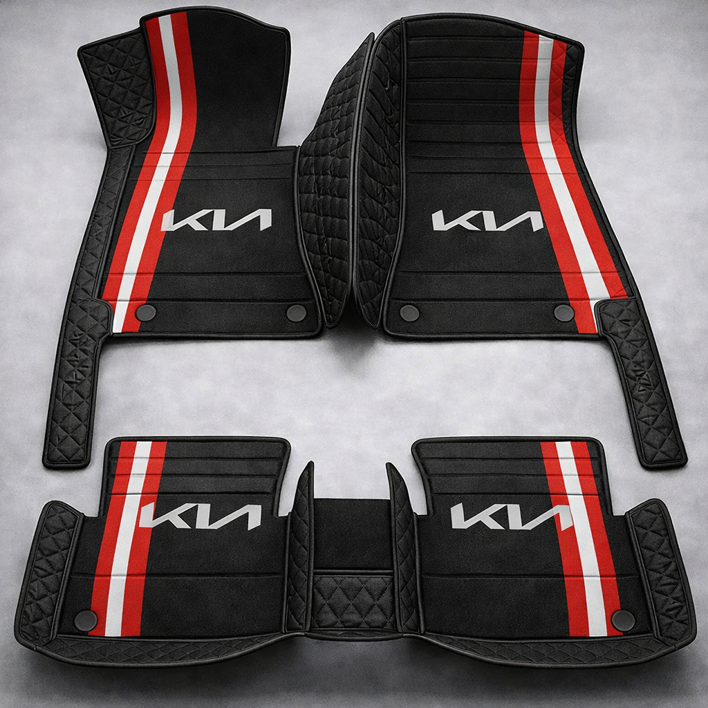 Set de covorașe auto premium, finisaj din piele – curățenie și eleganță în fiecare zi