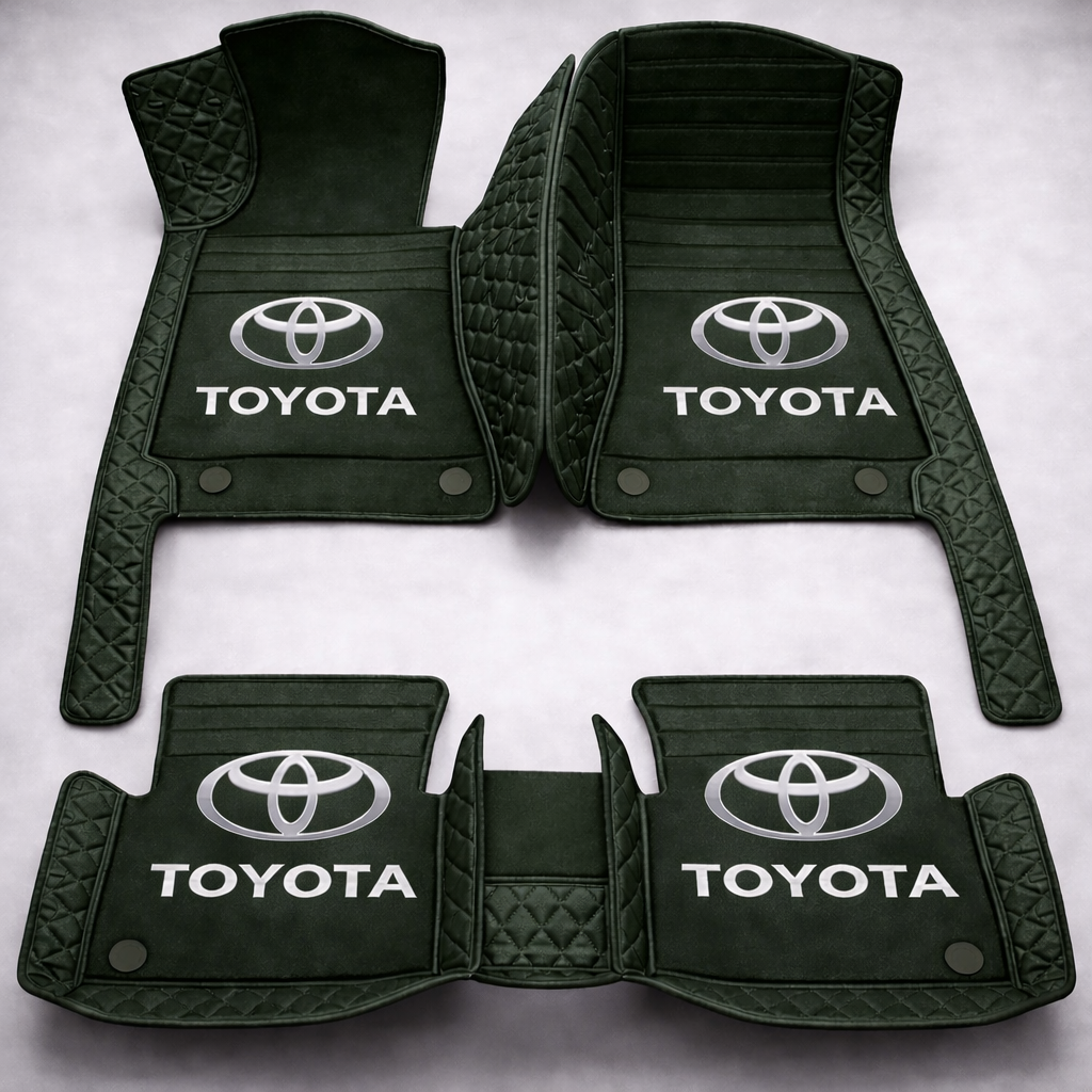 Set de covorașe auto premium, finisaj din piele – curățenie și eleganță în fiecare zi