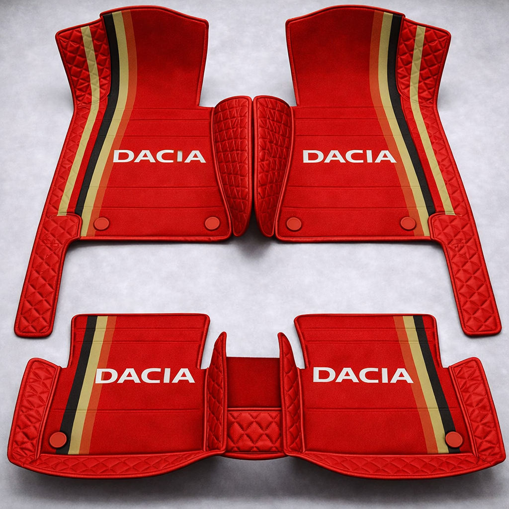 Set de covorașe auto premium, finisaj din piele – curățenie și eleganță în fiecare zi