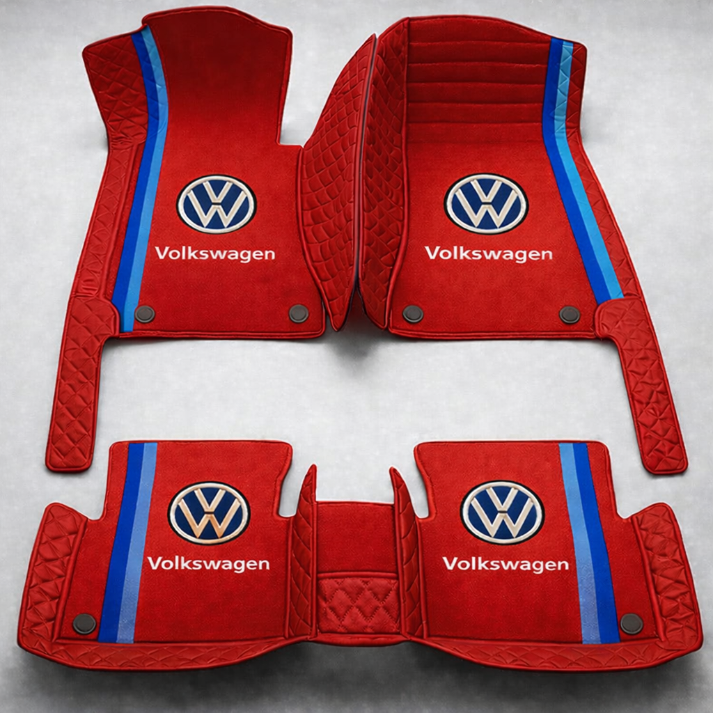 Set de covorașe auto premium, finisaj din piele – curățenie și eleganță în fiecare zi